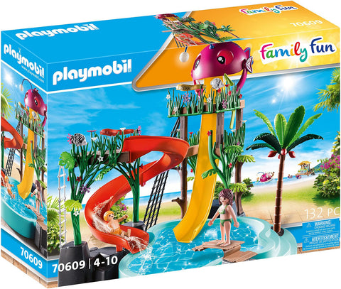 Playmobil Family Fun Parc aquatique avec toboggans 70609