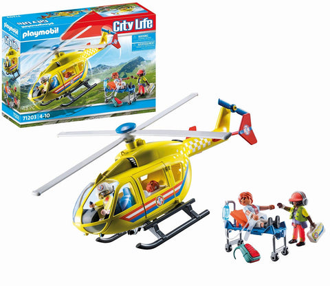 Playmobil City Life Hélicoptère de secours 71203