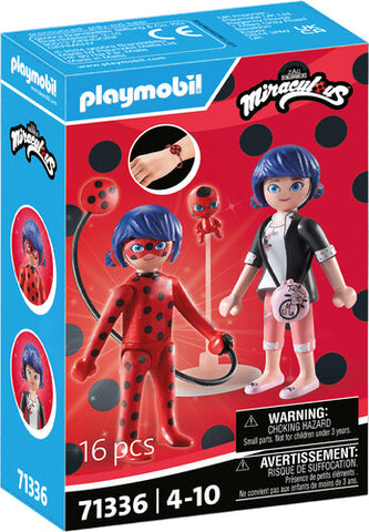 Playmobil Miraculous Marinette & Ladybug 71336