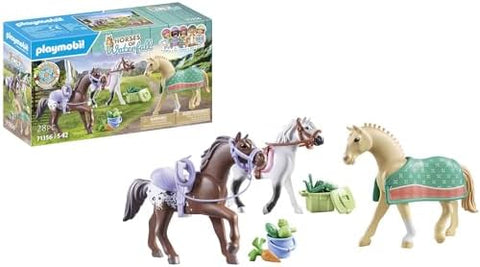 Playmobil Horses of Waterfall Morgan Quarter horse & Sagya 71356