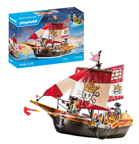 Playmobil Pirates chaloupe de Pirates 71418