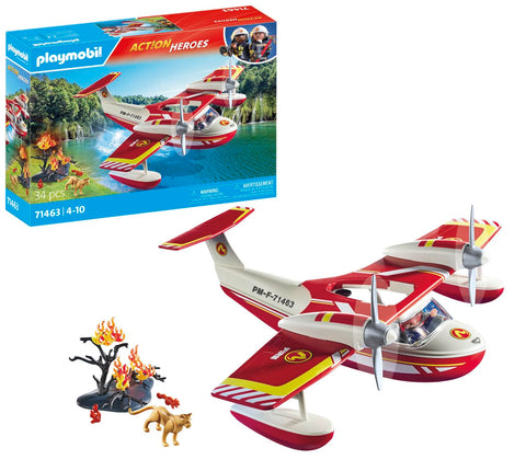 Playmobil Action heroes Hydravion avec pompiers 71463