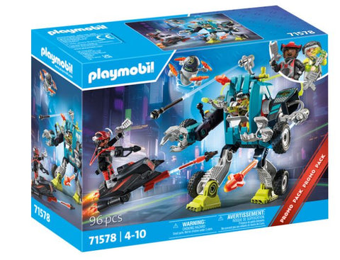 Playmobil robot géant avec drone 71578