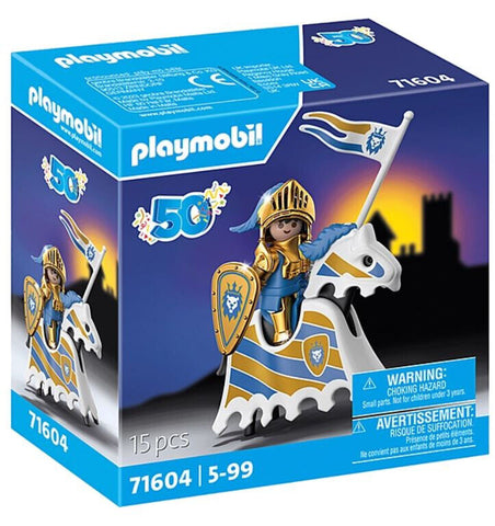 Playmobil 50 chevalier d'or spécial anniversaire 71604