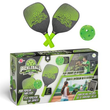 Pickleball ensemble deux raquettes et balle