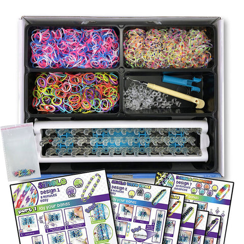 Rainbow loom - Trousse d'artisanat complète