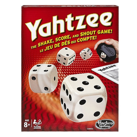 Jeu yahtzee - Hasbro - La Boîte à Surprises de Nicolas à St-Sauveur